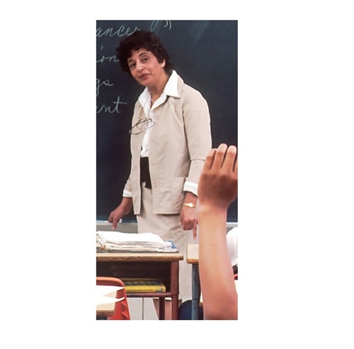 teacher in verbal behavior  category